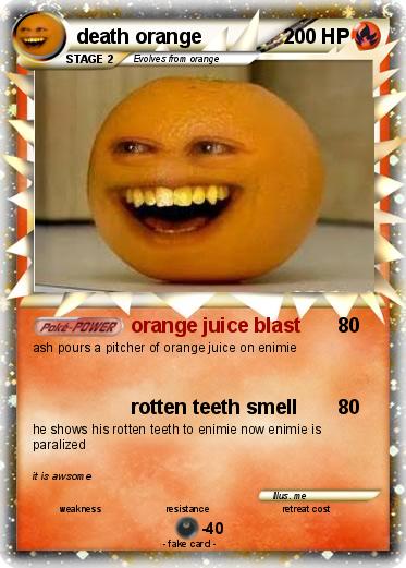 Pokemon death orange