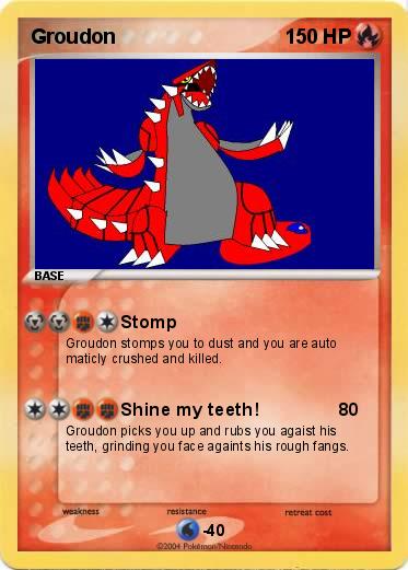 Pokemon Groudon