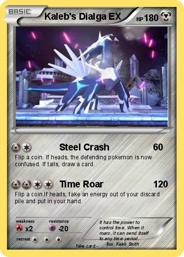 Pokemon Kaleb's Dialga EX
