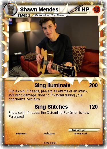 Pokemon Shawn Mendes