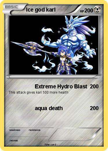 Pokemon Ice god karl
