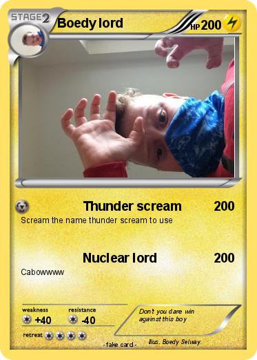 Pokemon Boedy lord