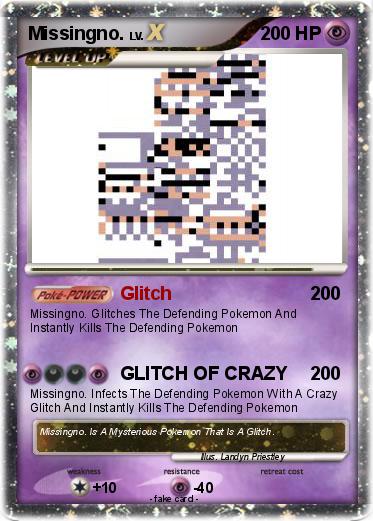 Pokemon Missingno.