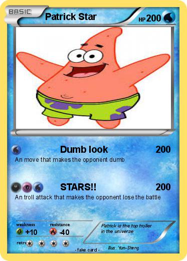 Pokemon Patrick Star