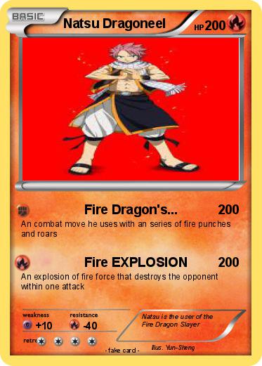 Pokemon Natsu Dragoneel