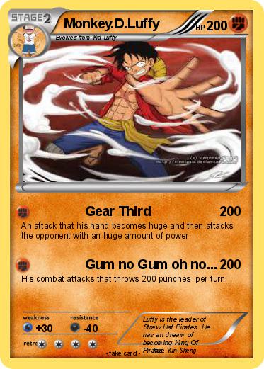 Pokemon Monkey.D.Luffy