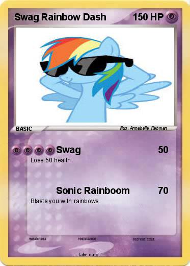 Pokemon Swag Rainbow Dash