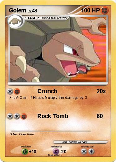Pokemon Golem