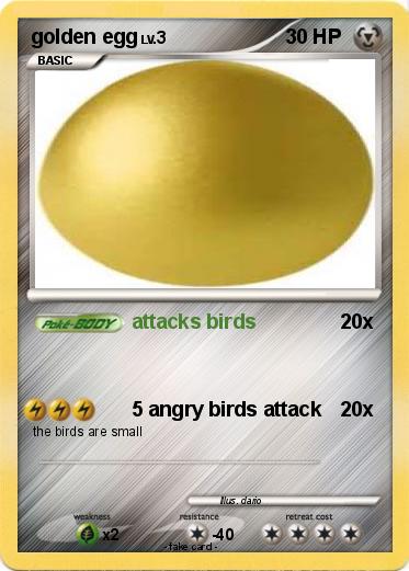 Pokemon golden egg