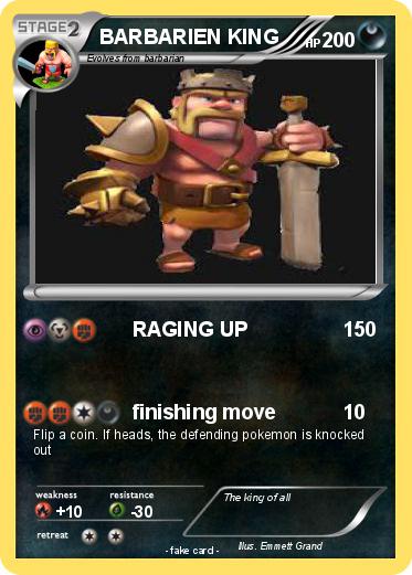 Pokemon BARBARIEN KING