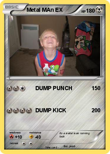 Pokemon Metal MAn EX