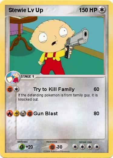 Pokemon Stewie Lv Up