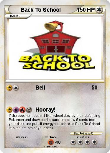 Pokemon Back To School
