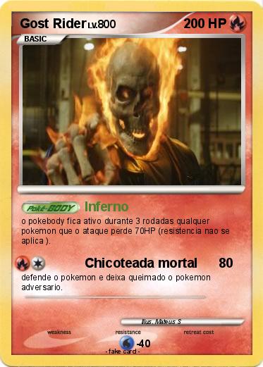 Pokemon Gost Rider