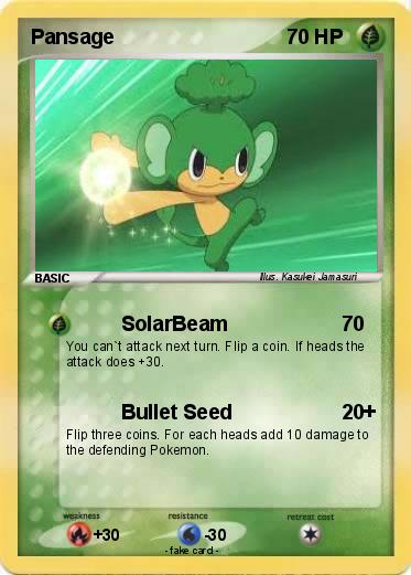 Pokemon Pansage