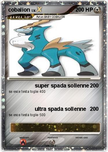 Pokemon cobalion