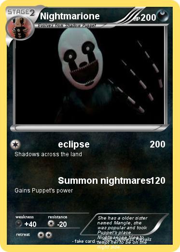 Pokemon Nightmarione