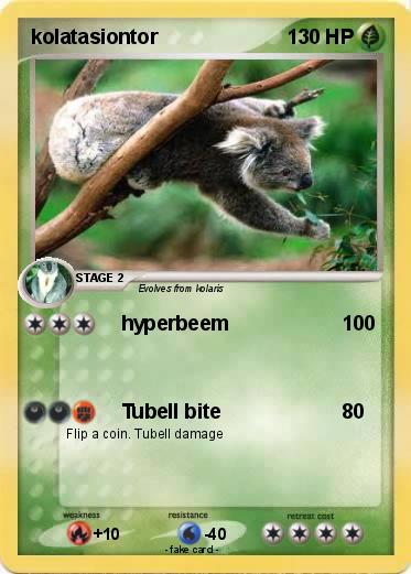 Pokemon kolatasiontor