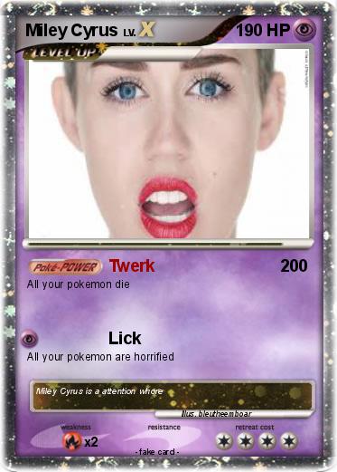Pokemon Miley Cyrus