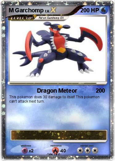 Pokemon M Garchomp
