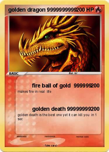 Pokemon golden dragon 9999999999