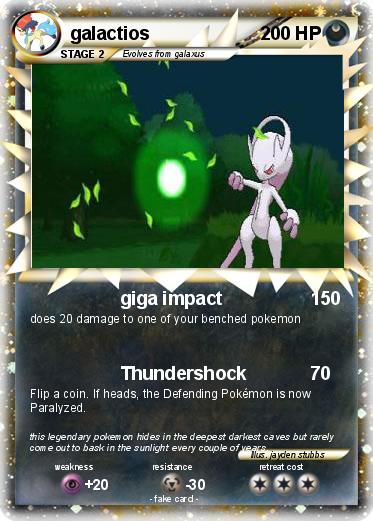 Pokemon galactios