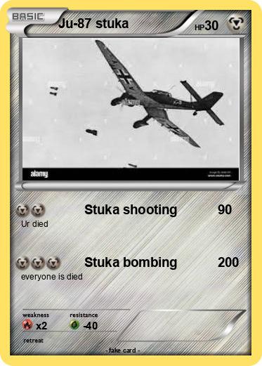 Pokemon Ju-87 stuka