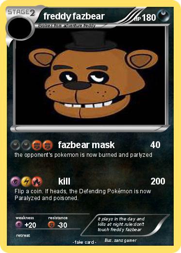 Pokemon freddy fazbear