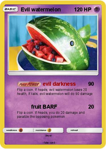 Pokemon Evil watermelon