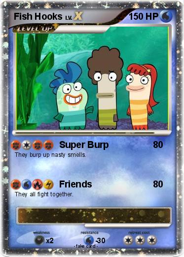 Pokemon Fish Hooks