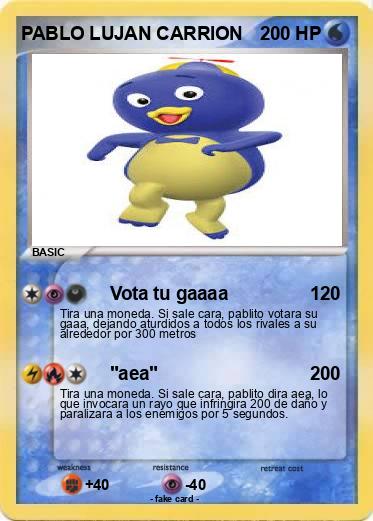 Pokemon PABLO LUJAN CARRION