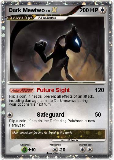 Pokemon Dark Mewtwo