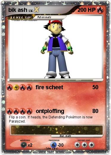 Pokemon bik ash