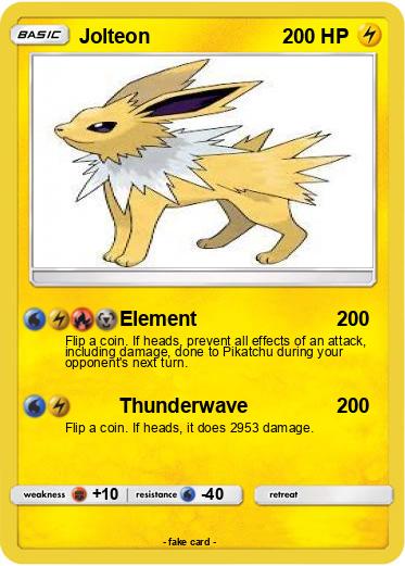 Pokemon Jolteon