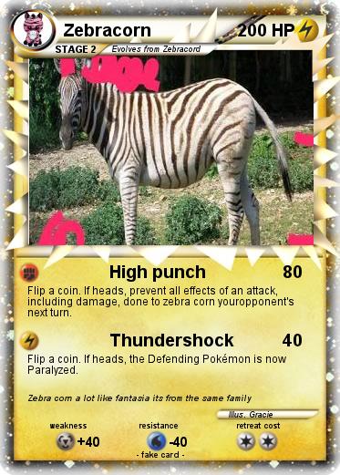 Pokemon Zebracorn