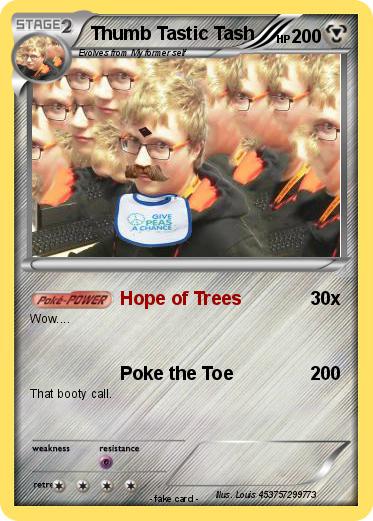 Pokemon Thumb Tastic Tash