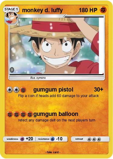 Pokemon monkey d. luffy