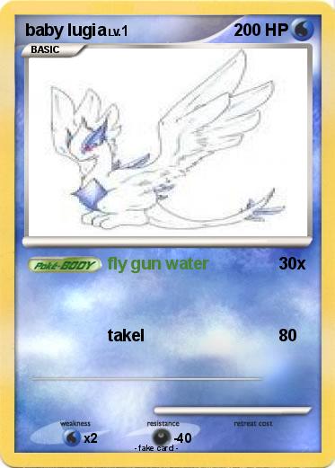Pokemon baby lugia
