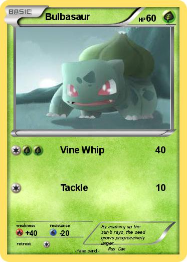 Pokemon Bulbasaur