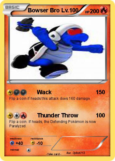 Pokemon Bowser Bro Lv.100