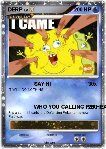 Pokemon DERP