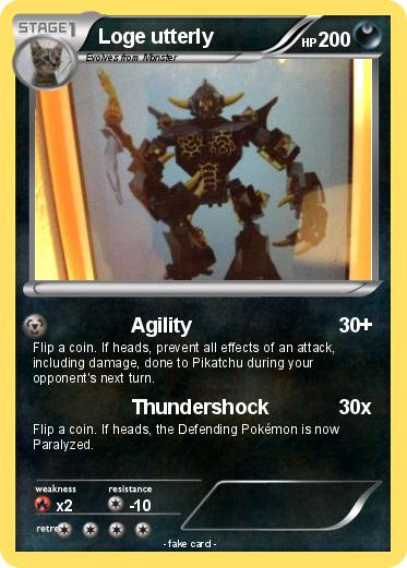 Pokemon Loge utterly