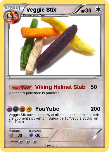 Pokemon Veggie Stix