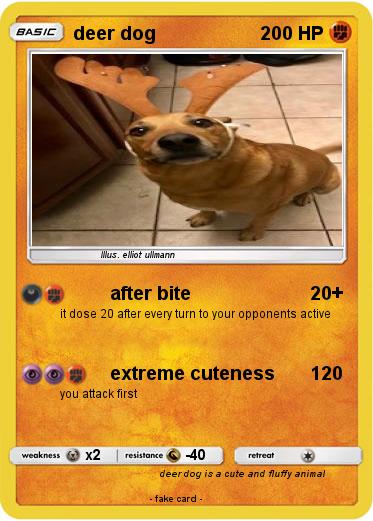 Pokemon deer dog