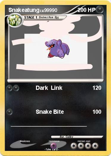 Pokemon Snakeatung