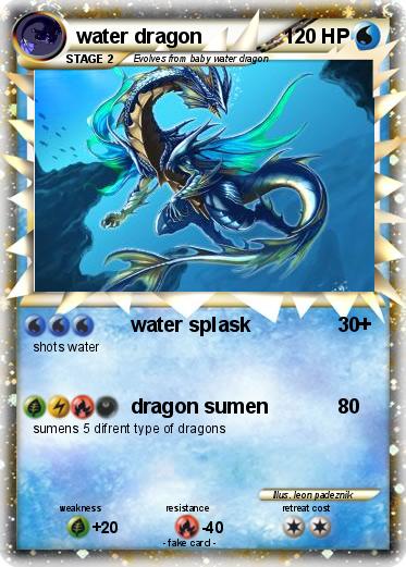Pokemon water dragon