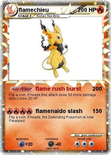 Pokemon flamechieu