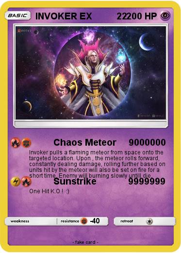 Pokemon INVOKER EX          22