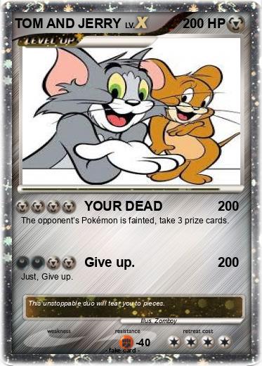 Pokemon TOM AND JERRY