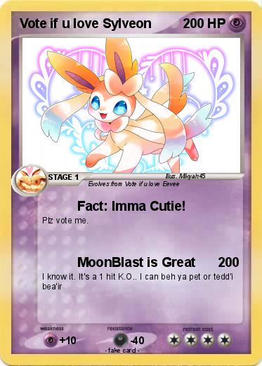 Pokemon Vote if u love Sylveon